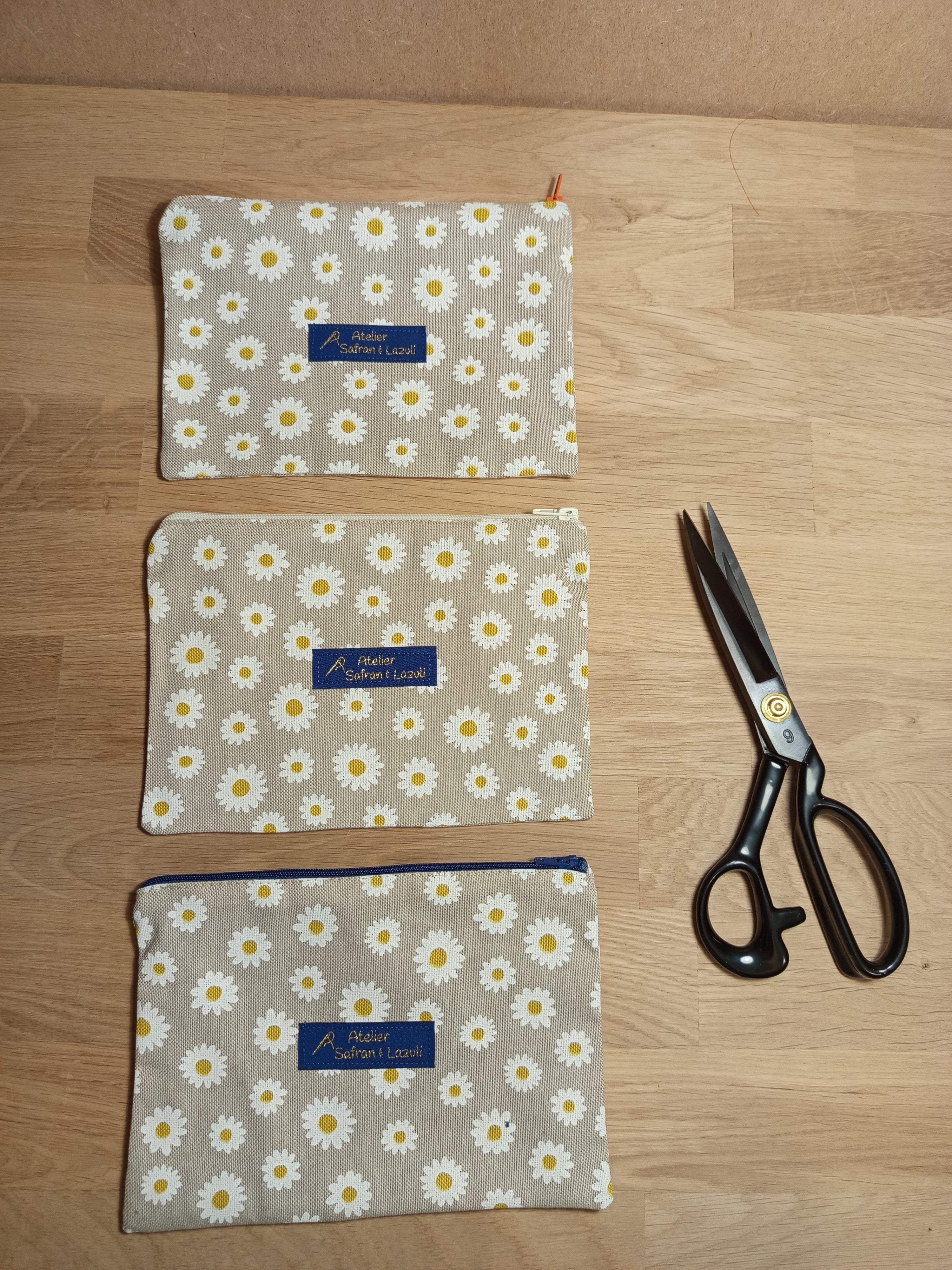 Pochettes intuitives - Atelier Safran & Lazuli
