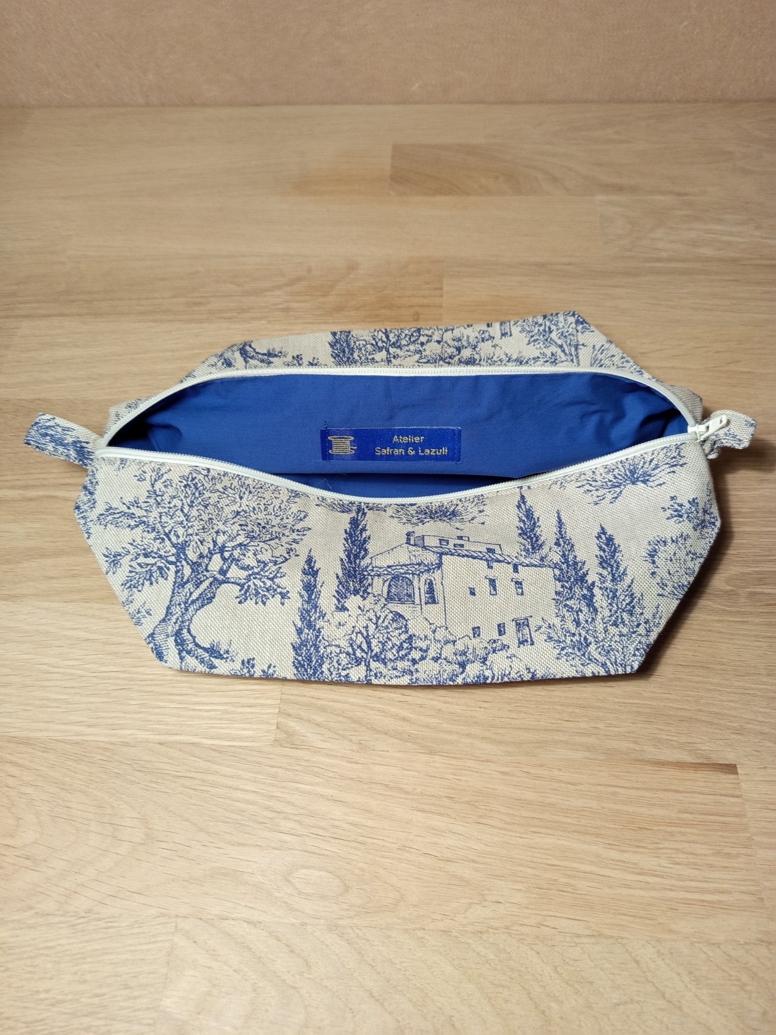 3 Cubes de rangement valise – Provençal - Atelier Safran & Lazuli