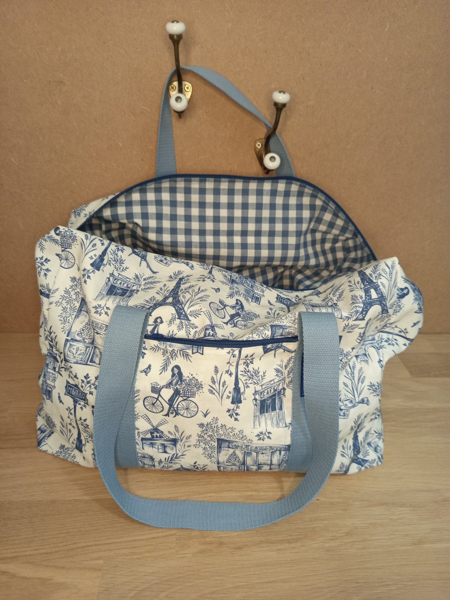Sac format cabine Paris - Atelier Safran & Lazuli