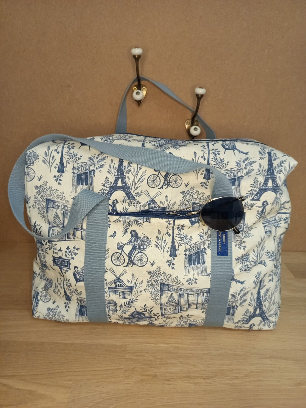 Sac format cabine Paris - Atelier Safran & Lazuli